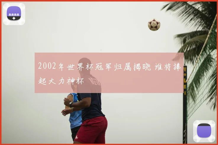 2002年世界杯冠军归属揭晓 谁将捧起大力神杯