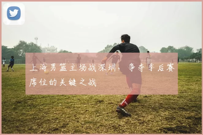 上海男篮主场战深圳，争夺季后赛席位的关键之战